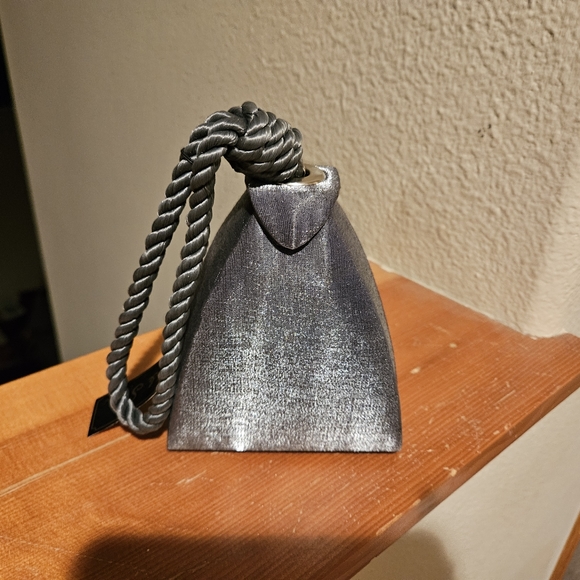 Vintage Silver Small cocktail purse - Picture 4 of 7